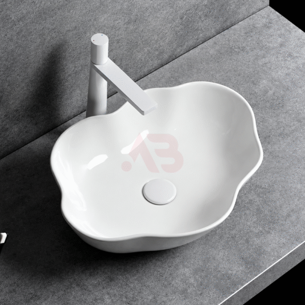 510X390mm Bathroom Unique Design Ceramic Art Basin